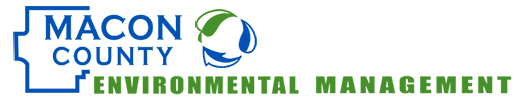 Macon County Environmental Management logo.