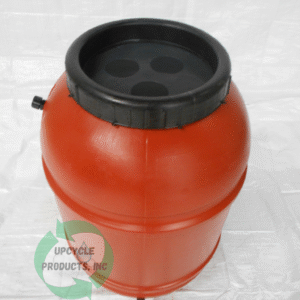 SSL 50 Gallon Wide-Overflow Terra-Cotta Rainbarrel